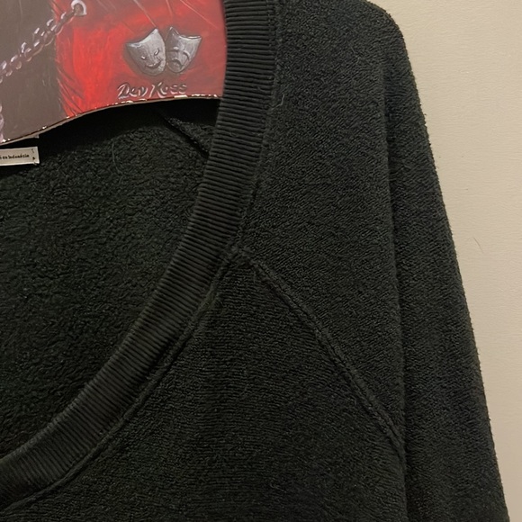 URBAN OUTFITTERS - Slouchy V-Neck Sweatshirt - Picture 2 of 4